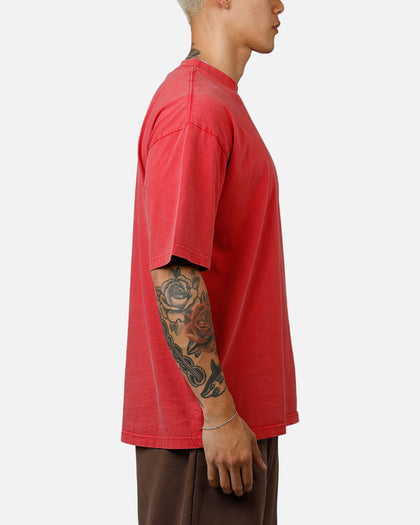 American Thrift Short Sleeve T-Shirt Washed Red