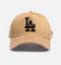 New Era Los Angeles Dodgers 'Suede Visor' 9FORTY A-Frame Snapback Bronze