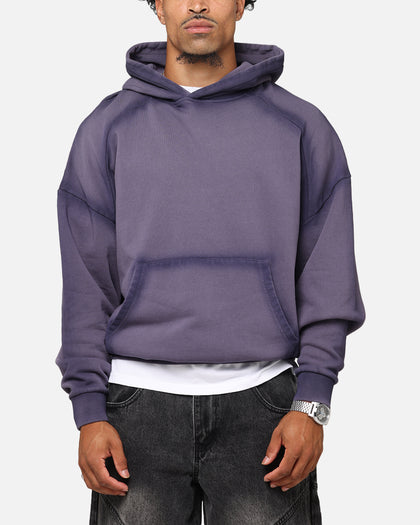 Saint Morta Contrast Wash Hoodie Purple