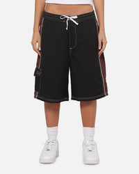 Ed Hardy Fury Shorts Plum/Black