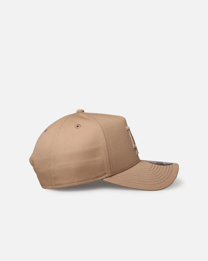 New Era Los Angeles Dodgers 'Tonal Camel' 9FORTY A-Frame Snapback Camel