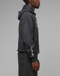 Loiter Hybrid Hoodie Charcoal