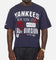 Majestic Athletic New York Yankees American League Crop T-Shirt Indigo