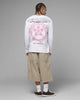 Loiter Body Shop Thermal Long Sleeve T-Shirt Off White