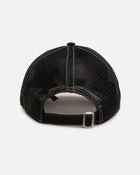 New Era Las Vegas Raiders 'Contrast Chrome' 9TWENTY Casual Trucker Strapback Black