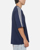 Adidas 3 Stripes Oversized T-Shirt Night Indigo