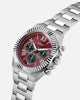Guess Mainline Equity Watch Silver/Red