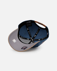 New Era Oklahoma City Thunder 'Easy Breezy' 9FORTY A-Frame Snapback Blue/Tan