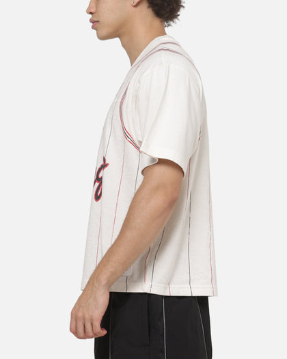Mitchell & Ness Chicago Bulls Derrick Rose #1 Faux Jersey T-Shirt Vintage White