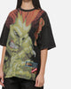 Criminal Damage Blanka T-Shirt Washed Black