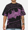 73Studio X DC Batman Logo All Over Print T-Shirt Black Wash