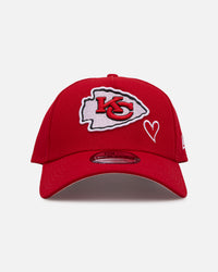 New Era Kansas City Chiefs 'Team Color Hearts' 9FORTY A-Frame Snapback Official Team Color
