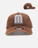 New Era Mexico National Baseball 'Washed Walnut' 9FORTY A-Frame Snapback Walnut