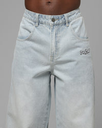 Loiter Star Born Jeans Bleached Blue