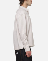 Carré x Disney Mickey & Friends Long Sleeve Oxford Shirt Ecru/Dark Khaki
