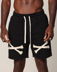 Saint Morta Bxnes Sweat Shorts Black