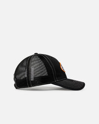 S Double Shop Relaxed Trucker Strapback Black