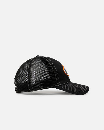 S Double Shop Relaxed Trucker Strapback Black