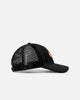 S Double Shop Relaxed Trucker Strapback Black