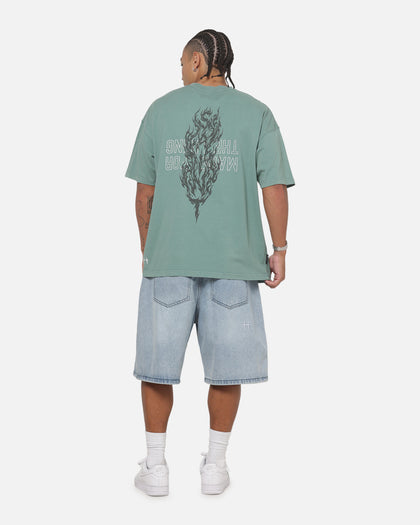 Saint Morta Made For The Living T-Shirt Washed Green