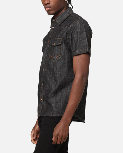 Saint Morta Rodeo Denim Shirt Black