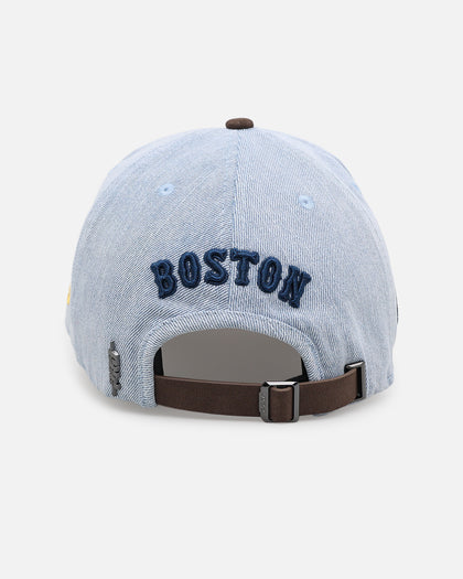 Pro Standard Boston Red Sox 'Denim Suede' Pro Pinch Strapback Denim