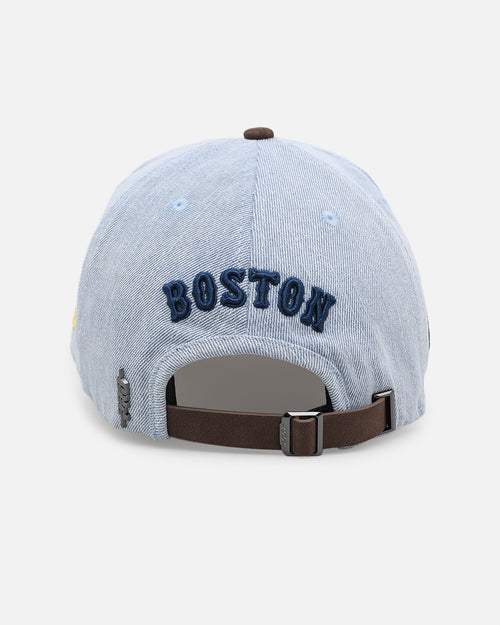 Pro Standard Boston Red Sox 'Denim Suede' Pro Pinch Strapback Denim