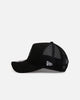 New Era X Culture Kings 9FORTY A-Frame Trucker Snapback Black/Black