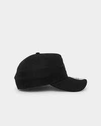 New Era Cronulla-Sutherland Sharks 'Black On Black' 9FORTY A-Frame Snapback Black