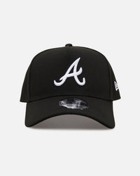 New Era Atlanta Braves 'Easy Black and White' 9FORTY A-Frame Snapback Black/White
