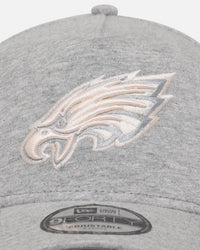 New Era Philadelphia Eagles 'Cozy' 9FORTY A-Frame Strapback Heather Grey