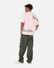 Carre Side Script Oversized T-Shirt Pink