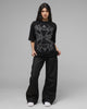 Loiter Cybercross T-Shirt Washed Black