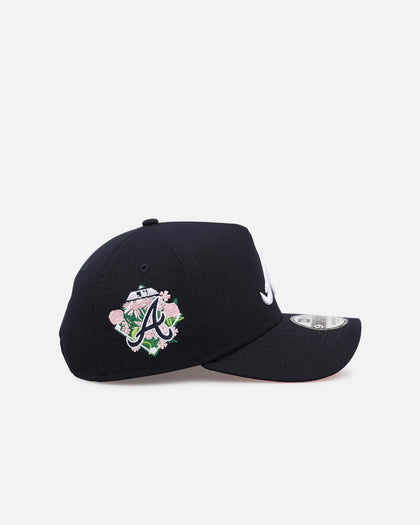 New Era Atlanta Braves 'Floral Side Patch' 9FORTY A-Frame Snapback Official Team Color