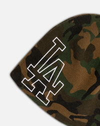New Era Los Angeles Dodgers 'Seasoned Camo' Knit Skully Camo