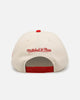 Mitchell & Ness Houston Rockets 'Washed Cotton' Deadstock Snapback Off White