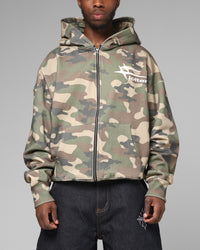 Loiter Hybrid Premium Hoodie Camo