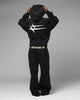 Loiter Jet Stream Zip Hoodie Black/White
