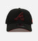 New Era Atlanta Braves 'Easy Black And Scarlet' 9FORTY A-Frame Snapback Black/Scarlet
