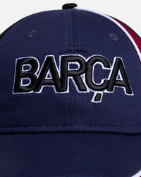 New Era FC Barcelona 'Moto Unstructured' 9TWENTY Strapback Navy