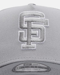 New Era San Francisco Giants 'Smoke' 9FORTY A-Frame Snapback Smoke