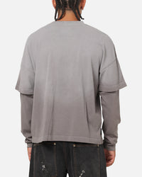 Saint Morta Divine Regiment Long Sleeve T-Shirt White/Grey