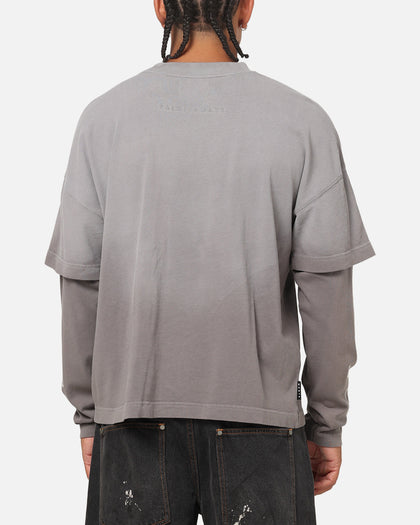 Saint Morta Divine Regiment Long Sleeve T-Shirt White/Grey
