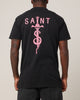 Saint Morta Daggers Lafayette T-Shirt Vintage Black/Pink