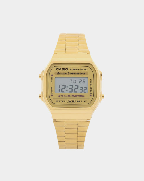 Casio A168WG-9W Gents Digital Watch Gold