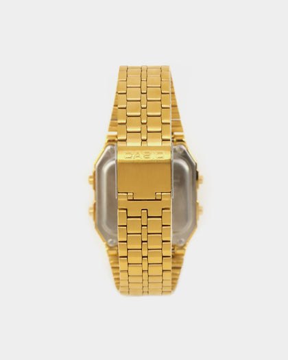 Casio A500WGA-9D Gold