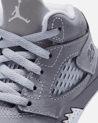 Jordan Kids' Air Jordan 5 Retro "Wolf Grey" (TD) Graphite