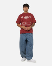 Carre Coordinates T-Shirt Maroon