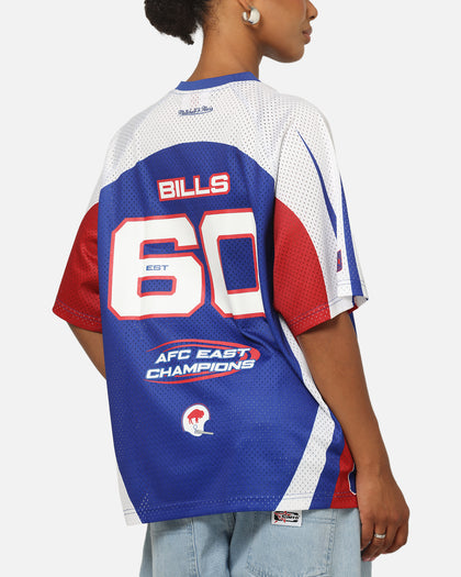 Mitchell & Ness Buffalo Bills Warehouse Rave Jersey White/Blue/Red