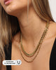 House Of Auric Cuban Link 10mm 18" Chain 18K Gold Vermeil